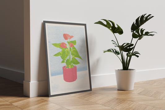 Red Anthurium